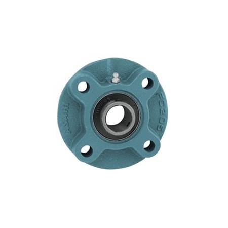 Ami Bearings SINGLE ROW BALL BEARING, 60MM WIDE SET SCREW PILOTED FLANGE CARTRIDGE UCFC212